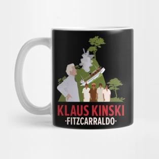 Unleashing the Unforgettable: Klaus Kinski in Fitzcarraldo Mug